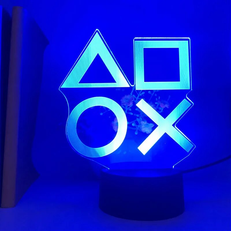 Game Icon Lamp Desk Setup Lighting Decor Atmosphere Neon Dimmable Bar Club KTV Wall Decoration Commercial Colorful Night Light - The Best Commerce