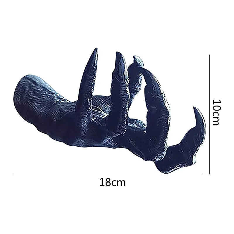 Halloween The Witchs Hand Wall Hanging Features Collection Universal Hook Home Decoration for Necklace Pendant Jewelry Ornament - The Best Commerce