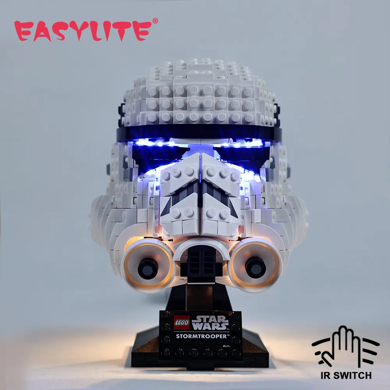 EASYLITE LED Light Set For 75276 Scout Trooper Helmet Blocks Bricks Only Lighting Kit NOT Include Model - The Best Commerce