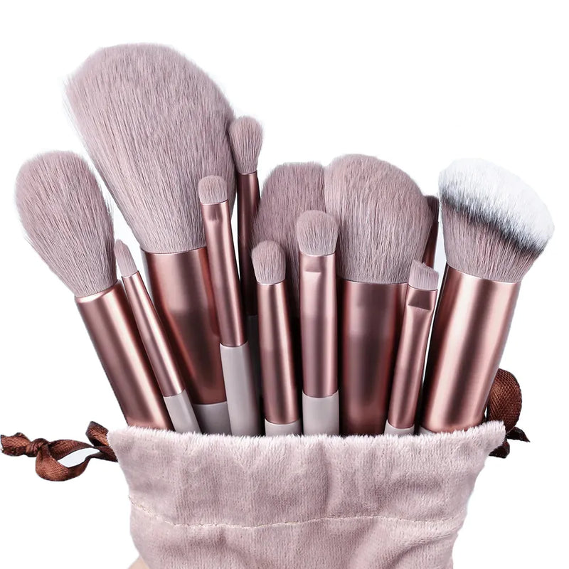 Fluffy Brush Kit For Make - The Best Commerce