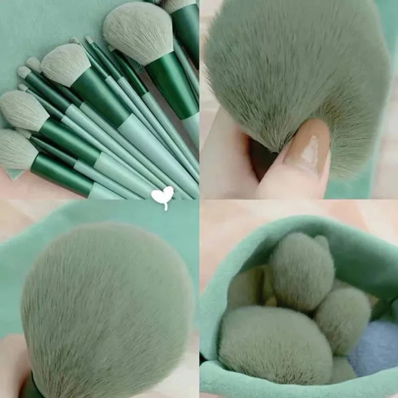 Fluffy Brush Kit For Make - The Best Commerce