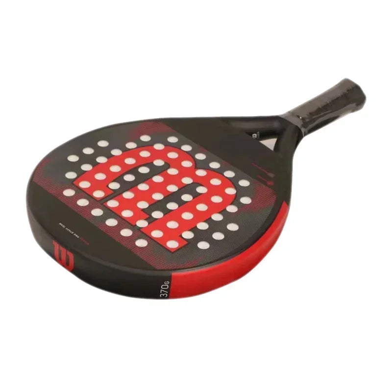 2024 New Professional Padel Paddle Tennis Racket Soft Face Carbon Fiber Soft EVA Face Sports Racquet Outdoors Equipment - The Best Commerce