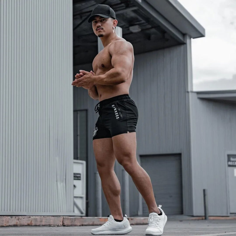 Men Shorts Hot Shorts for Men Workout Gym Jogger Sweatshorts Quick Dry Light Weight Bodybuilding Short Pants - The Best Commerce
