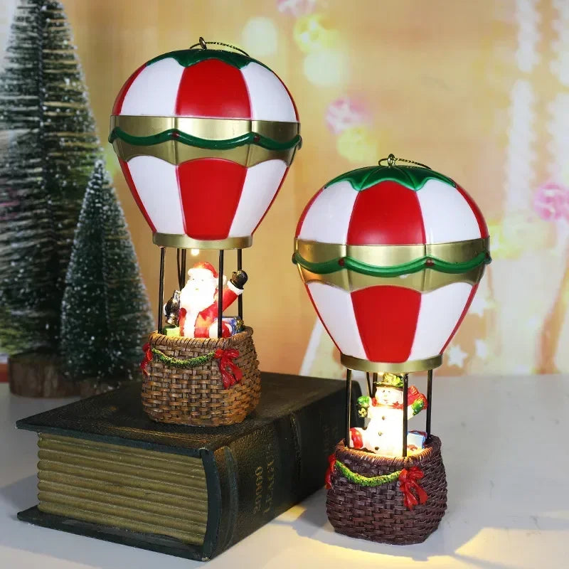 Snowman, Santa Claus, Christmas LED decorations for hot air balloons, Christmas children's gifts,Christmas Navidad Noel. - The Best Commerce