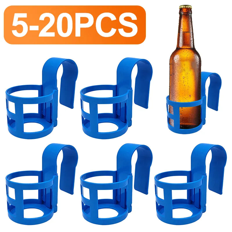 Plastic Water Cup Hanging Holder Container Hook for Above Swimming Pool Side Beverage Drinks Beer Storage Shelf Swimming Pool - The Best Commerce