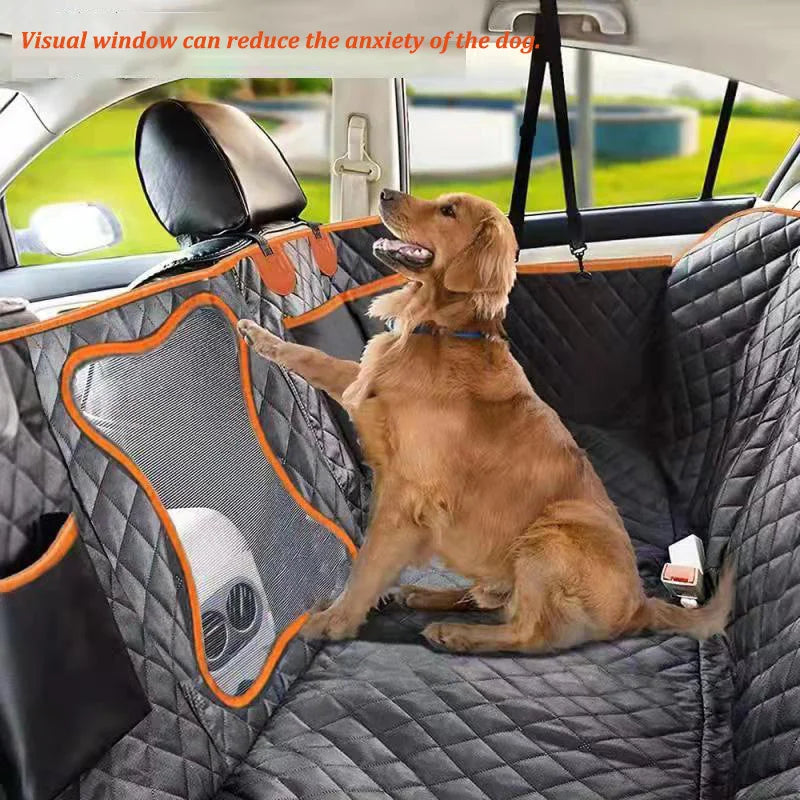 Pet Dog Back Seat Cover Protector 100% Waterproof Dog Cars Backseat Protection Against Dirt and Pet Fur Durable Pet Trunk Mat - The Best Commerce