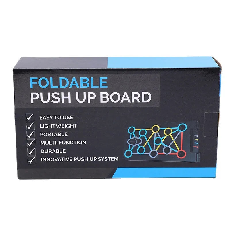 Folding Push-up Board Multifunctional Abdominal Muscle Enhancement Muscle TrainingGym Sports Portable Fitness Equipment - The Best Commerce