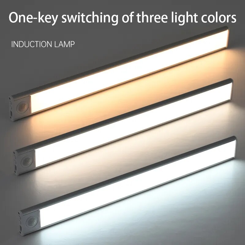 Night Light Led Light Under Cabinet Light Motion Sensor night light Closet Light Cabinet Kitchen Lighting Magnetic night light - The Best Commerce