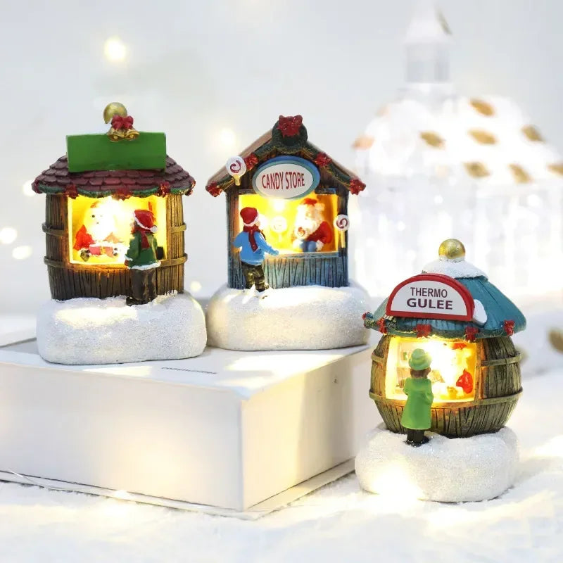 Snowman, Santa Claus, Christmas LED decorations for hot air balloons, Christmas children's gifts,Christmas Navidad Noel. - The Best Commerce