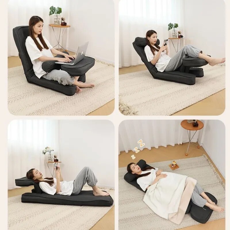 VersaLounge 4-in-1: Adjustable Chaise Sofa Bed - The Best Commerce