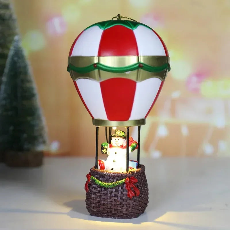 Snowman, Santa Claus, Christmas LED decorations for hot air balloons, Christmas children's gifts,Christmas Navidad Noel. - The Best Commerce