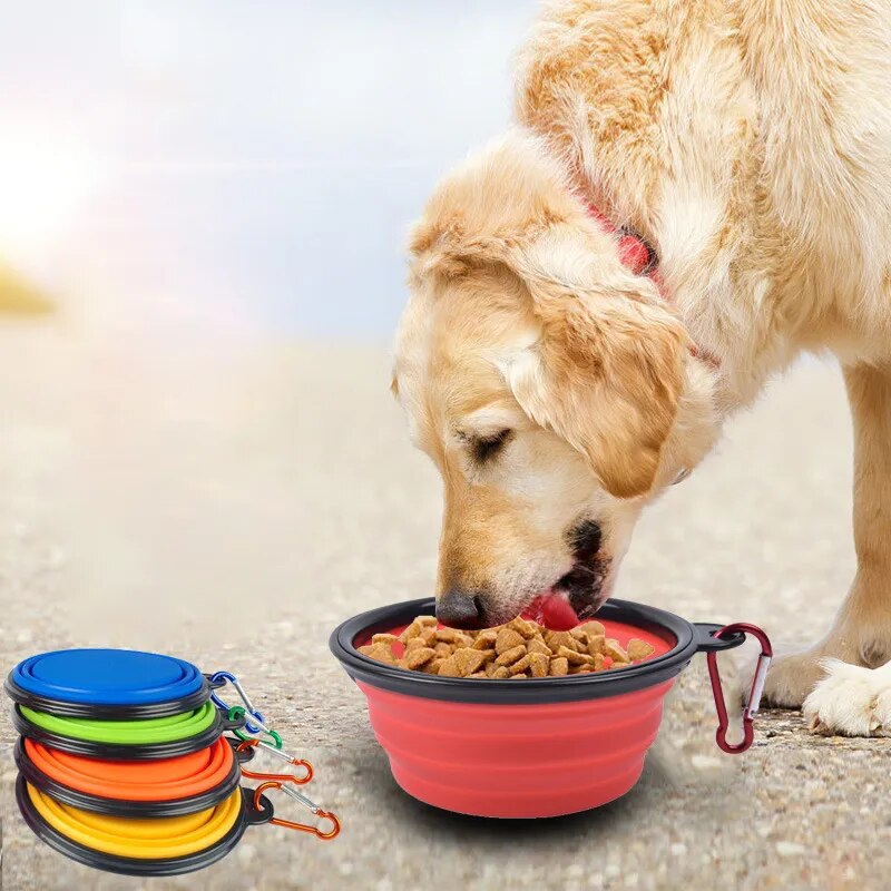 TravelPup Collapsible Pet Bowl: 350ml Portable Feeder - The Best Commerce