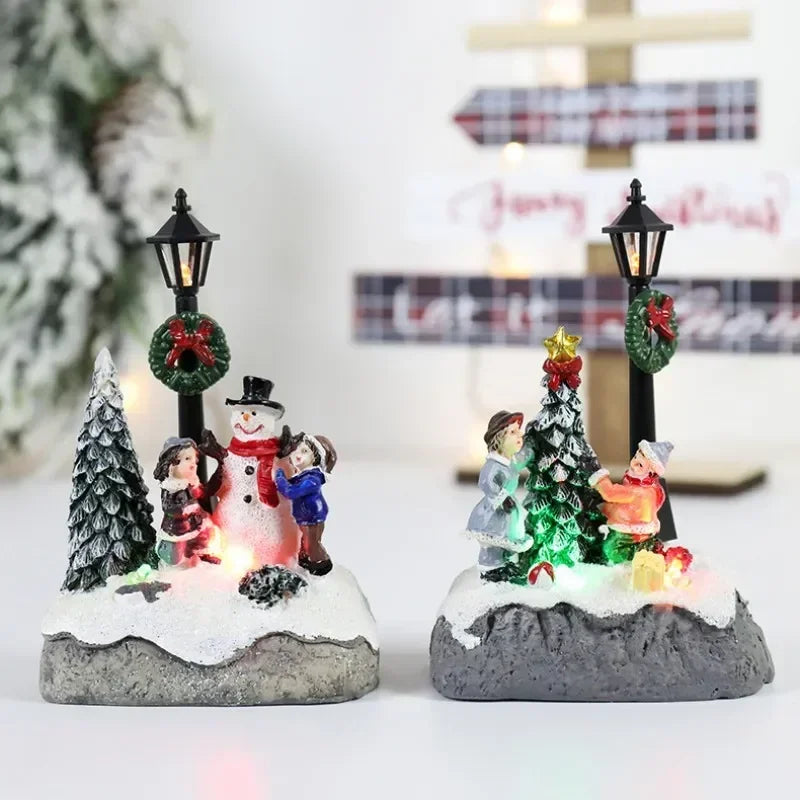 Snowman, Santa Claus, Christmas LED decorations for hot air balloons, Christmas children's gifts,Christmas Navidad Noel. - The Best Commerce