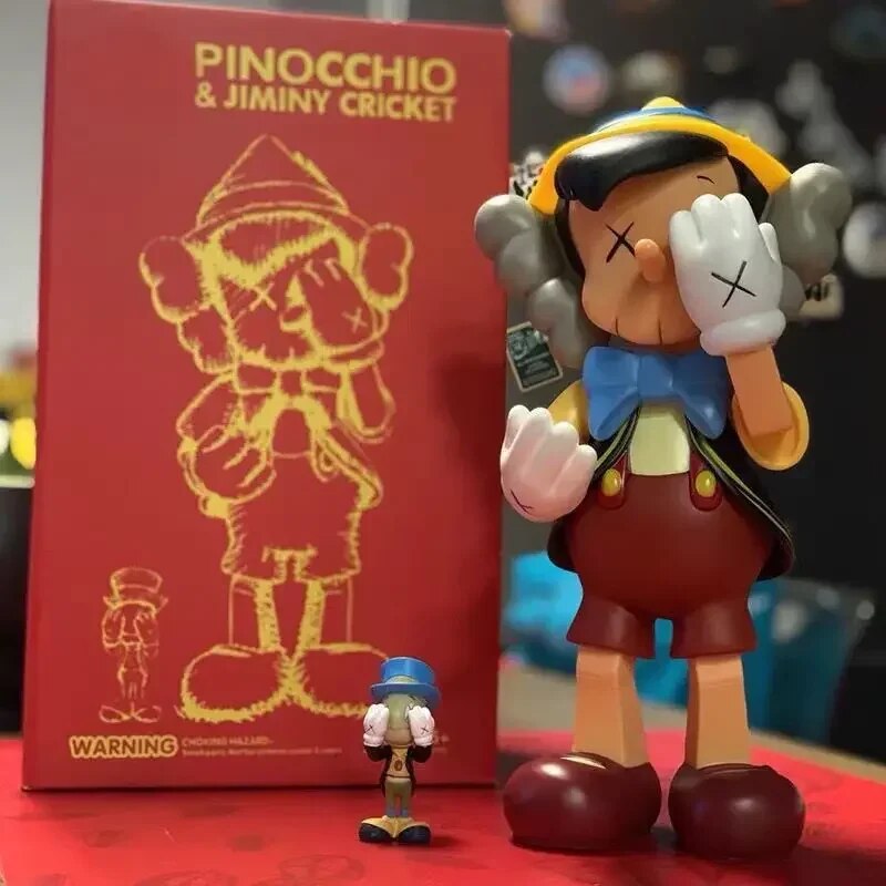 Sz Sujiao Pinocchio the clown Puppet Trend Doll Decoration Art Trend Play Peripheral Handicrafts - The Best Commerce