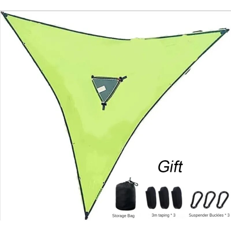 Outdoor Camping Hanging Portable Bed Triangle Hammock Portable Multi Person Aerial Mat travel Convenient Sleep Hammock bed - The Best Commerce