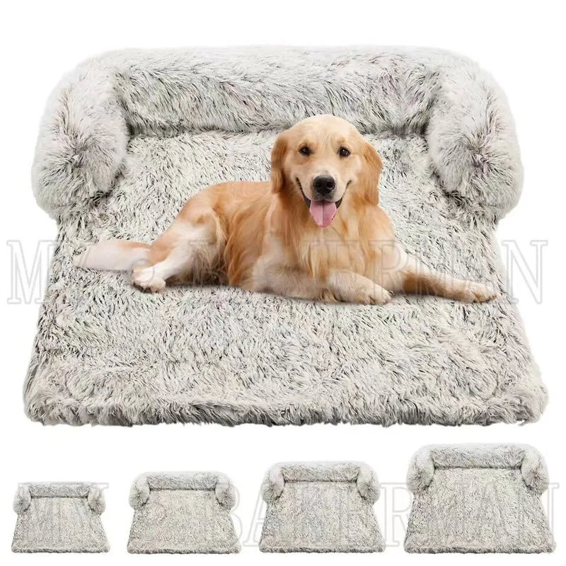 Large Dog Sofa BedPet Dog BedSofa Dog Pet Comfort BedWarm NestWashable Soft FurnitureProtective PadsCat Blanket - The Best Commerce