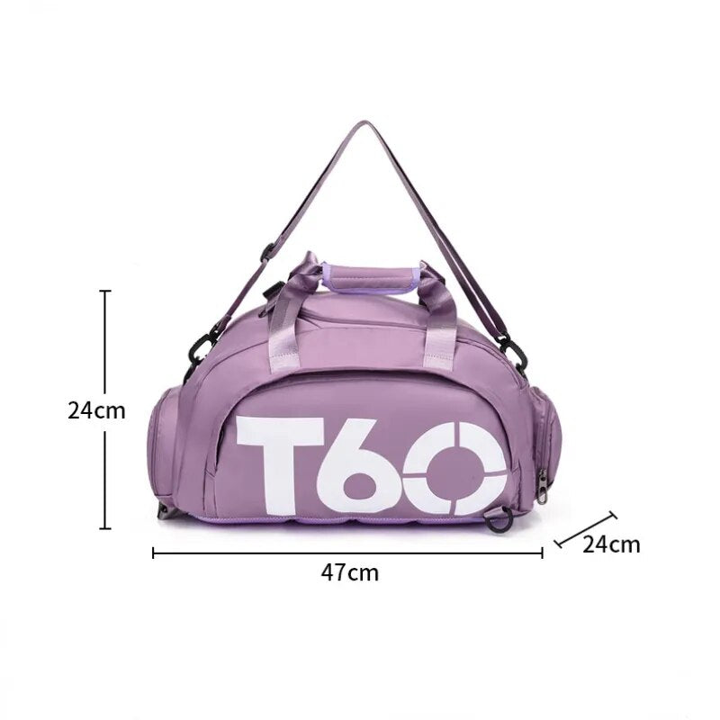 T60 Waterproof Gym Sports Bags Men Women molle Fitness Training Backpacks Multifunctional Travel/Luggage bolsa Shoulder Handbags - The Best Commerce