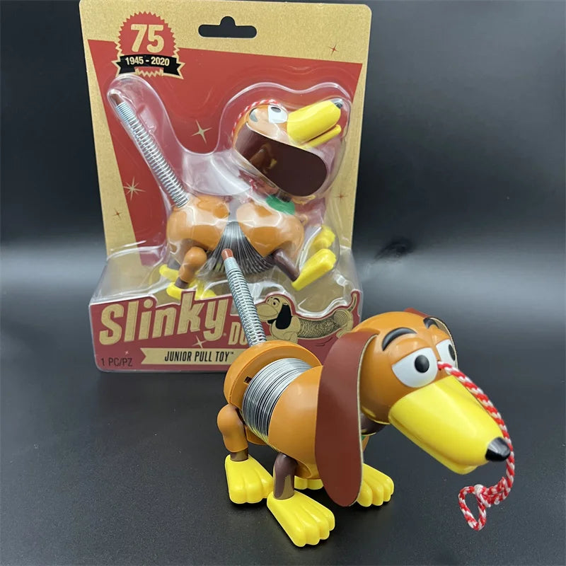 Disney Pixar Toy Story 4 Stretch Slinky Dog Sheepherder Action Figures Toys Slinky Dog Animal Anime Figure Dolls Gift For Kids