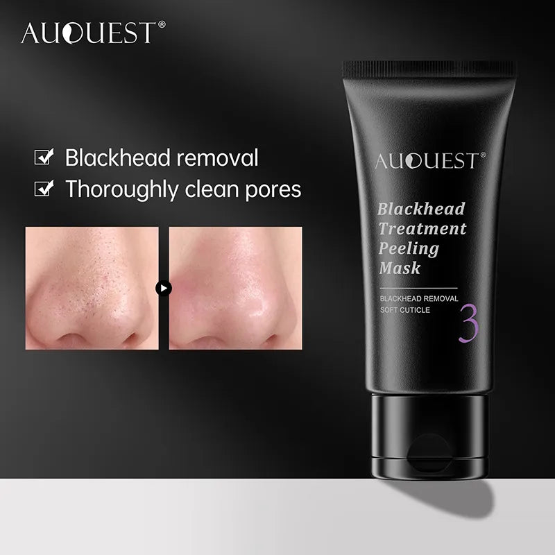 AUQUEST Blackhead Remover Black Dots Facial Masks NoseBamboo Charcoal Point Pimple Anti Acne Spot Face Skin Care Beauty Health - The Best Commerce