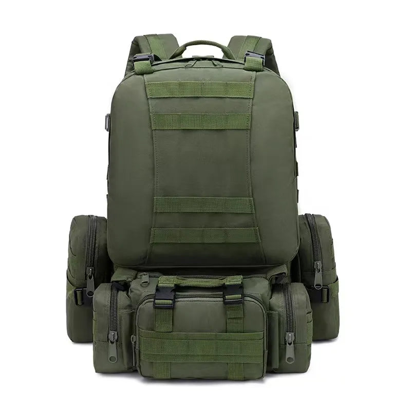 Commander's Gear 50L: Waterproof 4-in-1 Tactical Backpack - The Best Commerce