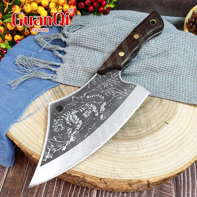 ProCut Master: 8-Inch Handmade Stainless Steel Butcher Knife - The Best Commerce