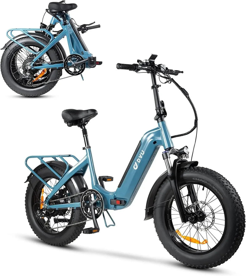 20 inch e-Bike 48V 500W Foldable Electric Bicycle 7 Speed Shimano gear set Max Speed 32km/h Urban Electric Bike Electric moped - The Best Commerce
