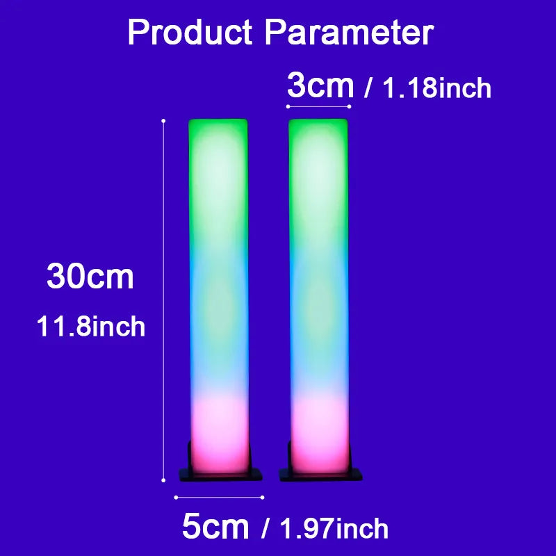 Smart RGB Led Light Bars Tuya Wifi Music Sync Led TV Backlights for Gaming, PC, Room Decoration, Work with Alexa and Google Home - The Best Commerce
