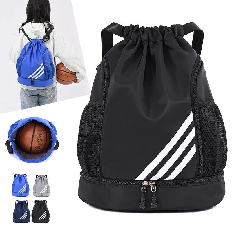 Sport Basketball Backpack Travel Outdoor Waterproof Swimming Fitness Travel Sports Bag Basketball Pouch Hiking Climbing Backpack - The Best Commerce
