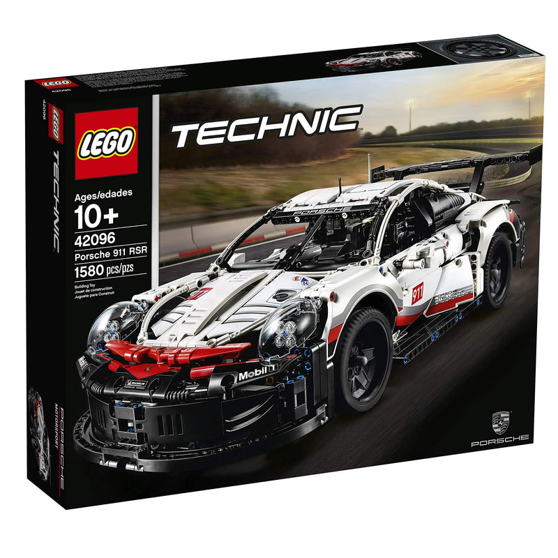 LEGO & Technic Porsche 911 RSR 42096 Race Car Building Set STEM Toys Features Porsche Model Car with Toy Engine (1,580 Pieces) - The Best Commerce