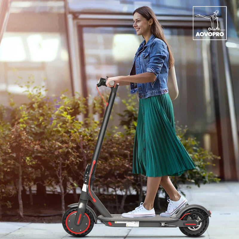 AOVOPRO ES80 M365 Electric Scooter 350W 31km/h APP Smart Adult Scooter Shock Absorption Anti-skid Folding Electric Scooter - The Best Commerce