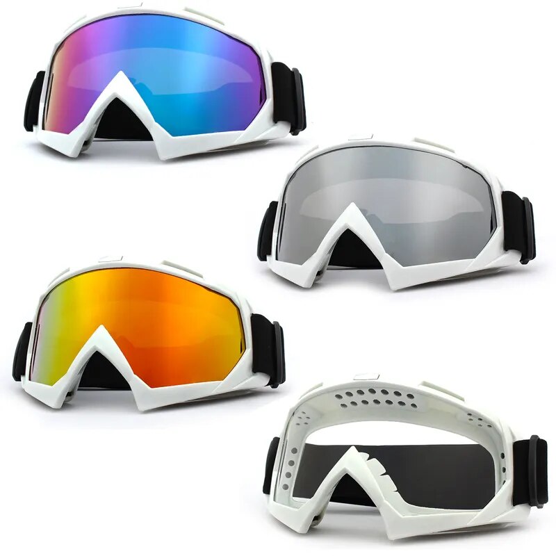 Skiing Goggles Windproof Cycling Motorcycle Goggles Winter Anti-Fog Snowboard Ski Glasses Ski Mask Tactical Goggle Sunglasses - The Best Commerce