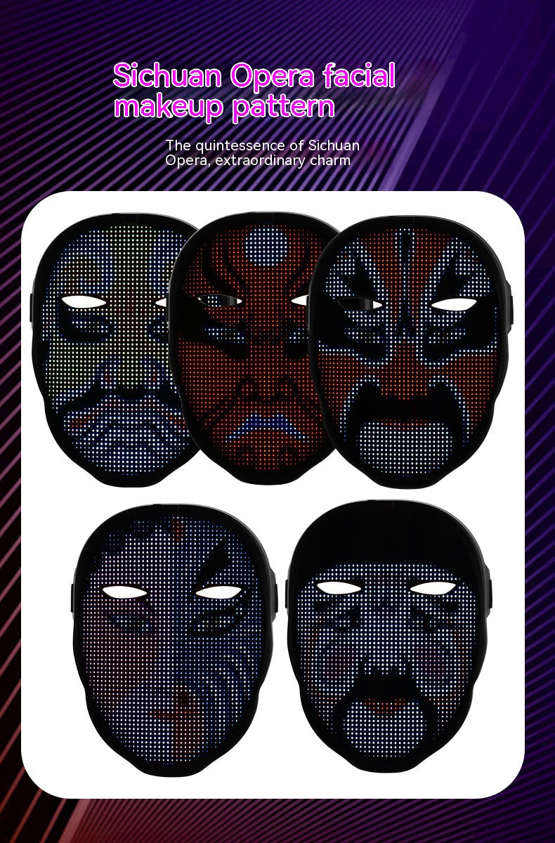 Party Custom-Led Masks - The Best Commerce