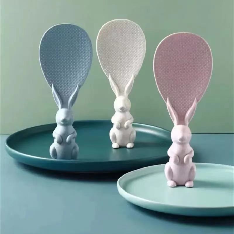 Vertical Rice Spoon, Rice Spoon, Household Cartoon Creative Non Sticky Rice Shovel - The Best Commerce