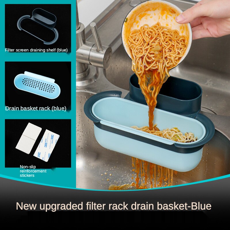 Sink Drainer Green Liter Filter Rack - The Best Commerce