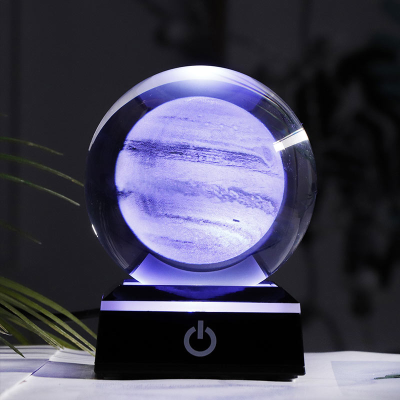 Ball with Touch Switch LED Light Base Astronomy Gifts