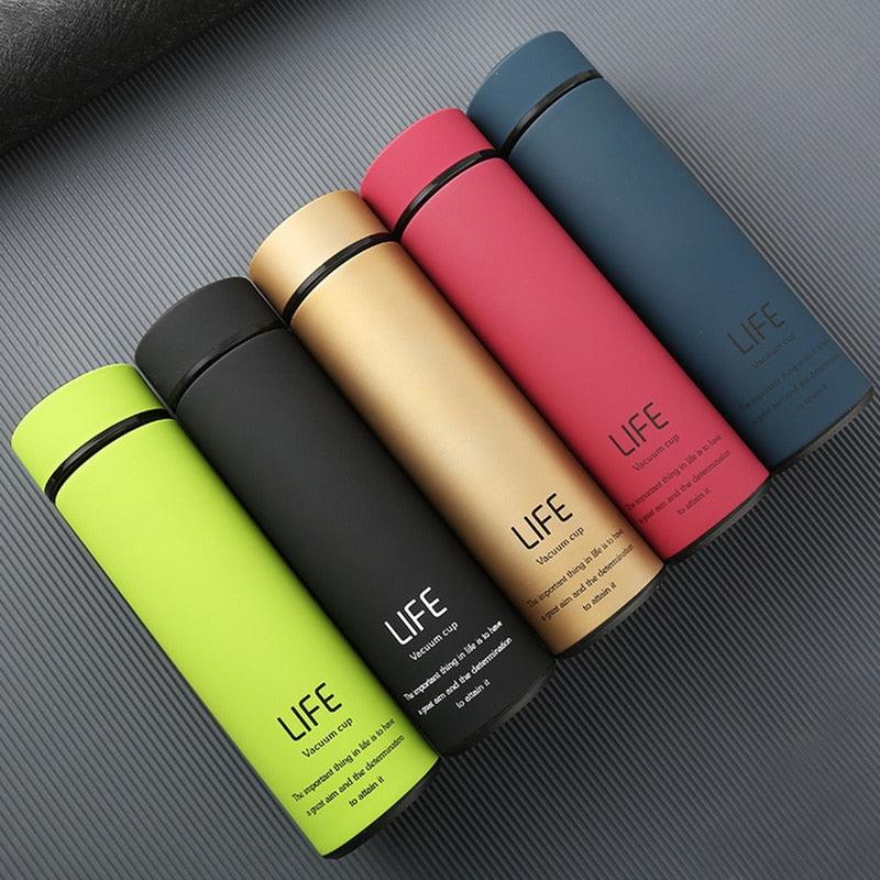 ThermoQuench 500: 500ml Hot Water Vacuum Flask with Sport Thermal Cup - The Best Commerce