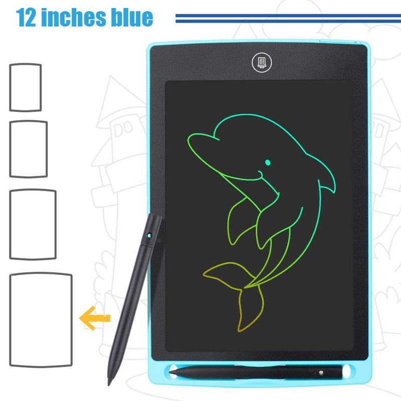 ColorCanvas LCD Drawing Tablet: 8.5/10/12 Inch Electronic Writing Board for Kids - The Best Commerce