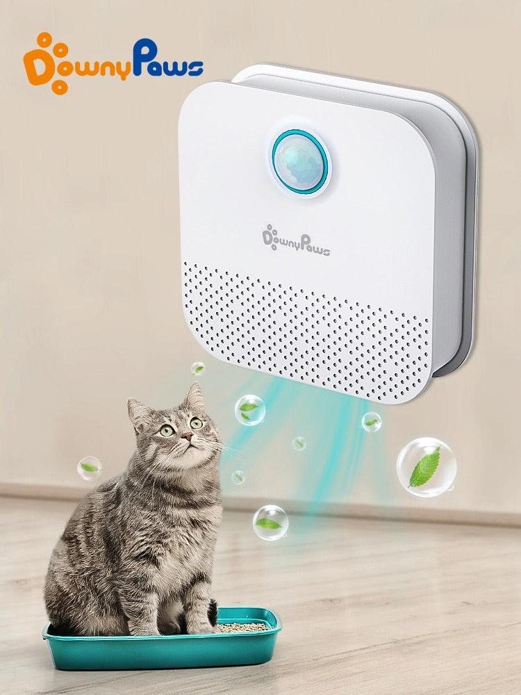 DownyPaws Cat Odor Scrubber for Cats and Dogs Rechargeable - The Best Commerce