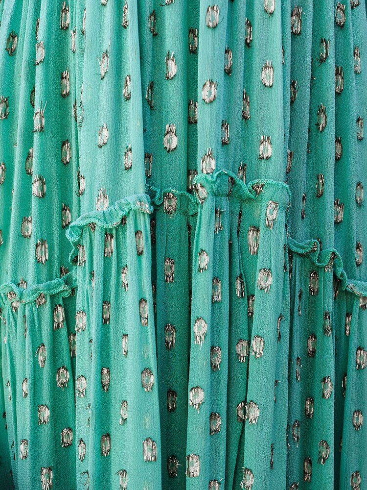 Tiffany Turquoise Bohemian Beach Dress - The Best Commerce