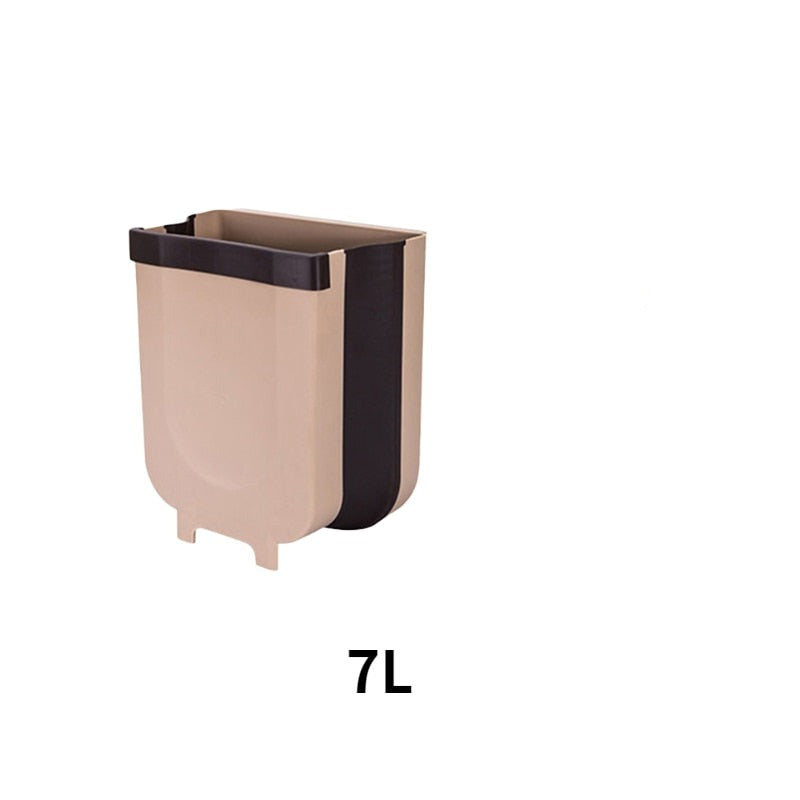 Retractable Multi-Purpose Trash Bin with Garbage Bag Holder - The Best Commerce