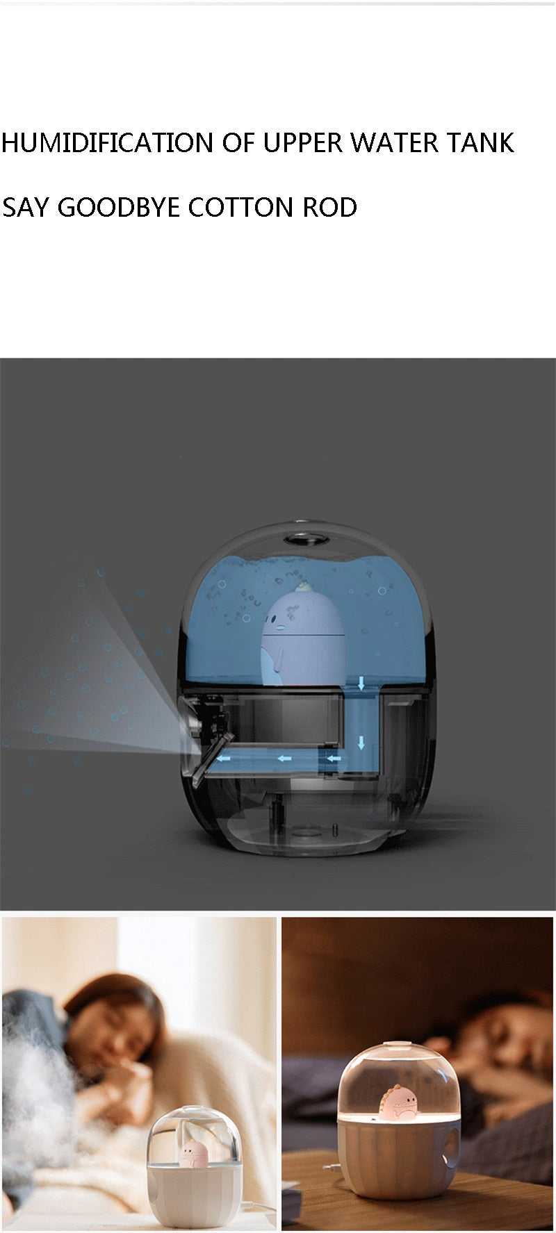 Cute Cartoon Ultrasonic Humidifier - The Best Commerce