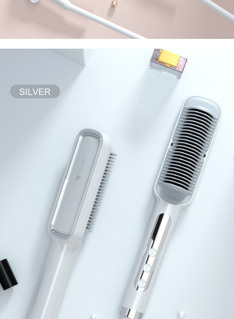 Hot Combs Anti-scalding Hair Straightener Brush - The Best Commerce