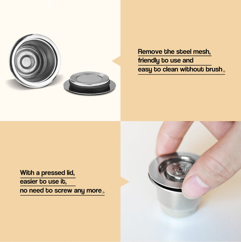 Reuseable Coffee Capsule For Nespresso - The Best Commerce