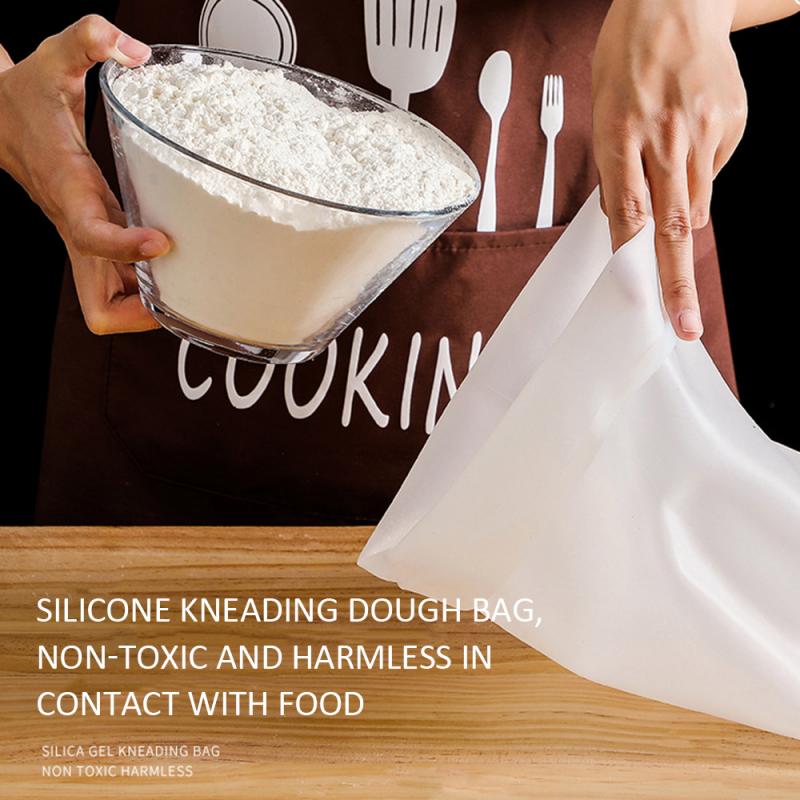 Soft Silicone Bag Flour Dough Mixer/Maker Set - The Best Commerce