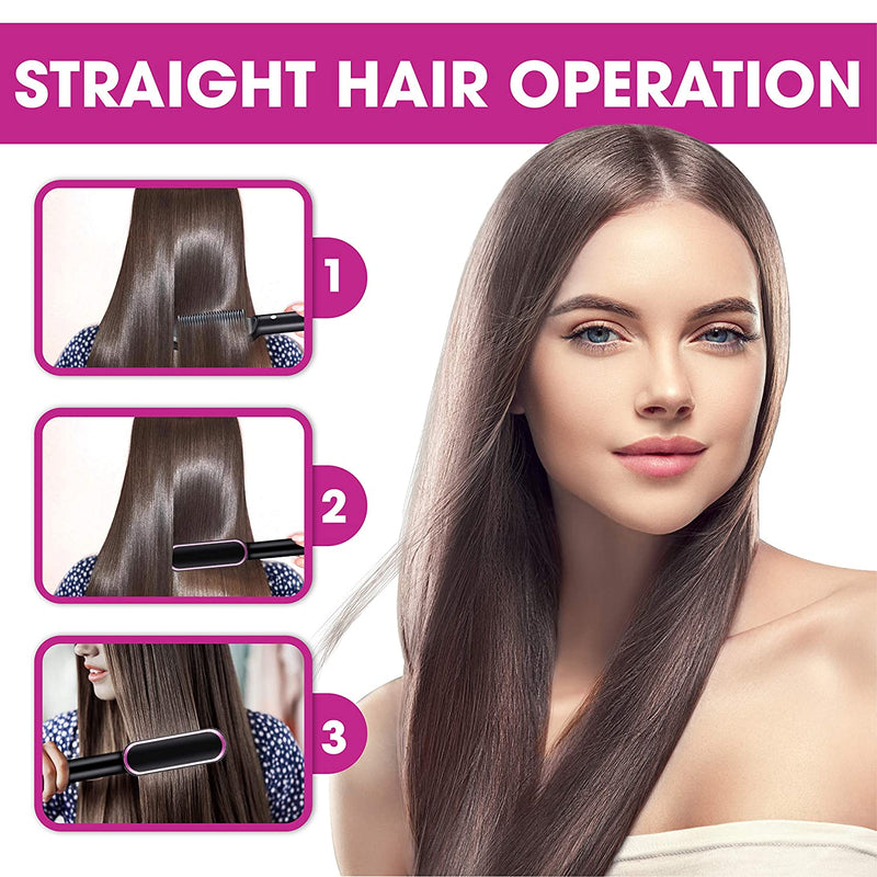 Hair Straightener Curling Brush - The Best Commerce