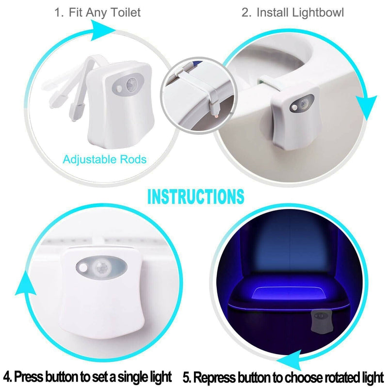 Toilet Seat Night Light - The Best Commerce