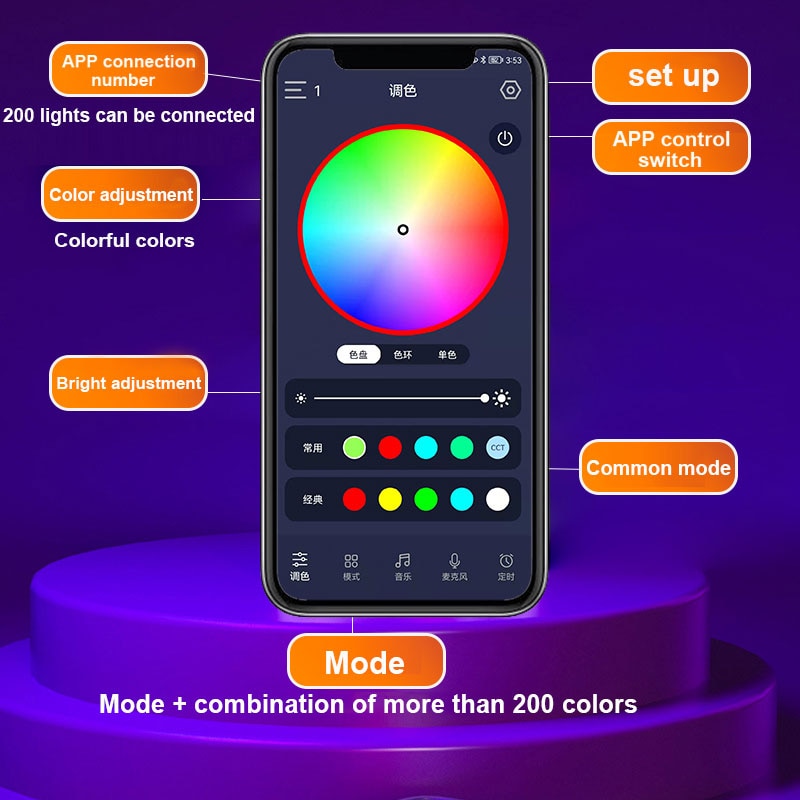 RGB Music Symphony Light - The Best Commerce