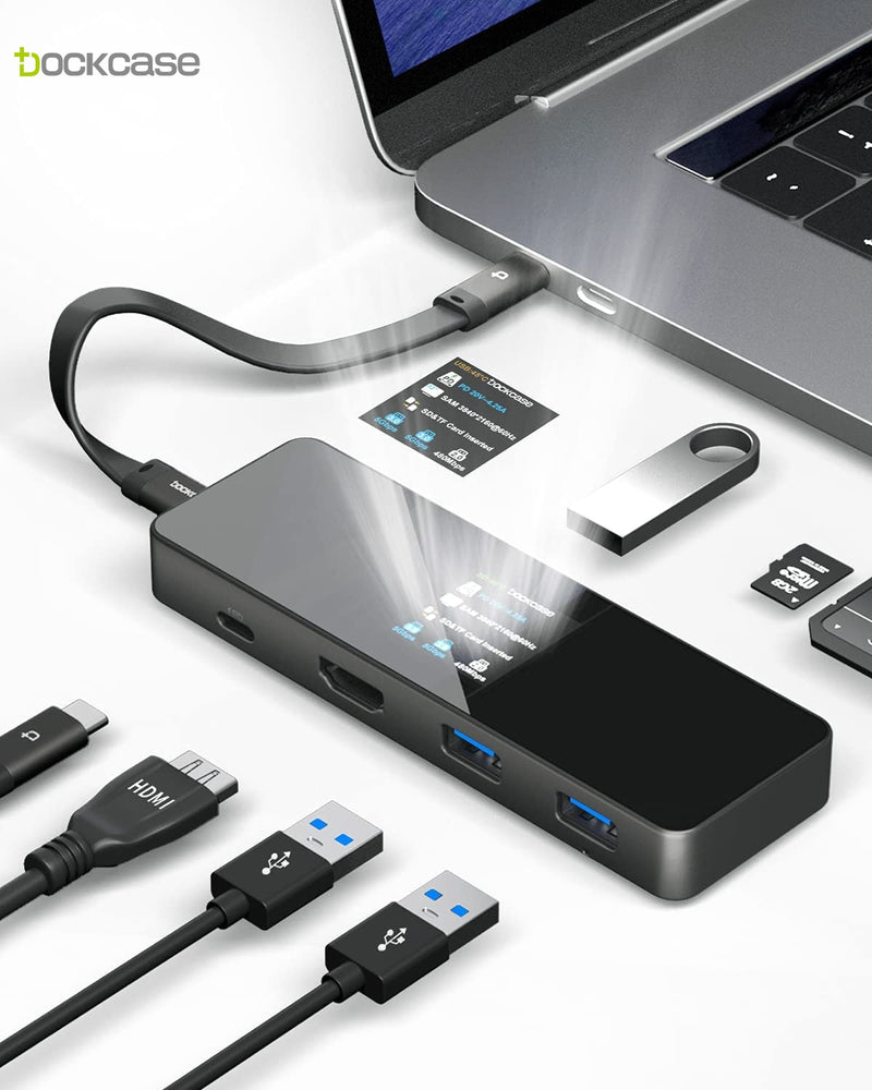 DockCase Visual USB Hub 7 in 1 - The Best Commerce